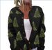 Women's 3D Print Abstract Art Cardigan Sweater European American Style Casual French Autumn Winter Trendy Everyday Commuting Wear_ecoleips.com