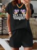 Women’s 2 Piece Outfit Set – Oversized Graphic T-Shirt And Biker Shorts Matching Set, Casual Summer Lounge Tracksuit For Daily Wear-355_ecoleips.com