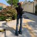 Women's Clothing Low Rise Flared Jeans American Style Sexy Design Tight Fitting Horseshoe Pants For Women Fall Collection_ecoleips.com