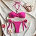 Split Swimsuit Women European And American Sexy Bikini Women New Split Swimsuit Women Triangle Bikini Women_ecoleips.com