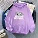 early Long-sleeved Hooded Sweatshirt Women's Jacket, 2025 New Spring Style, Loose-fitting Top For Women_ecoleips.com