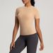 New Women's Clothing Yoga Clothes For Women, Style, Slim Fit, Short Sleeved Tops, High Elastic, Light Sports Fitness Clothes_ecoleips.com