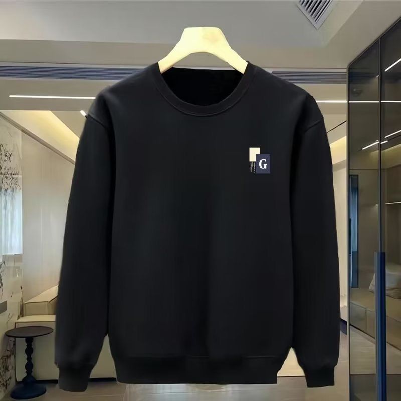 FW25 Matching Couple Cotton Crew Neck Sweatshirt - His & Hers_ecoleips.com