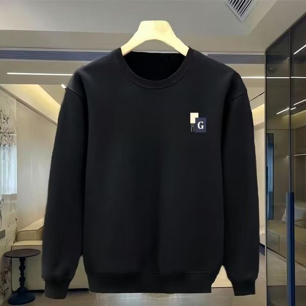 FW25 Matching Couple Cotton Crew Neck Sweatshirt - His & Hers_ecoleips.com
