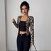European American Cross-border 2026 Autumn And Winter New Leopard Print Color-blocking 2-piece Set Cardigan_ecoleips.com