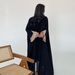 Women's Clothing Pleated Patchwork Robe Coat_ecoleips.com