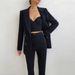 Women's clothing new high quality casual temperament commuting fashion professional women's suit plus bra pants suit_ecoleips.com