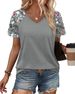 XIEERDUO Summer Tops Short Sleeve Boho Shirts Raglan Spring Outfits Fashion Clothing Resort Wear For Women 2026_ecoleips.com