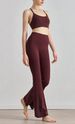 Elasticity Flared Nude Feel High Waist Slimming Hip Lift Wide Leg Outdoor Sports Fitness Yoga Long Pants_ecoleips.com