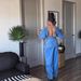 Women's Fashion Asymmetric Denim Jacket & Wide-Leg Pants Set | Batwing Sleeve Off-Shoulder Streetwear Outfit_ecoleips.com