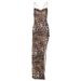Backless Chain Strap Irregular Side High Slit Long Leopard Print Maxi Dress For Women_ecoleips.com