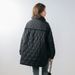 New Solid Color Simple Autumn And Winter New Fashion Casual Lapel Solid Color Drawstring Design Down Jacket Women_ecoleips.com