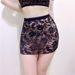 Lace Transparent Thin Sheer Midi Bodycon For Women Without Lining Mini Skirt 9025_ecoleips.com