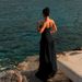 Summer New Women's Sexy Beach Style Vacation Strapless Hollow out Solid Color Dress in Stock_ecoleips.com