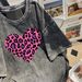100% Cotton Sweet Fresh Print Outerwear Youthful Loose Slimming Personality Casual Comfortable Round Neck Short Sleeve_ecoleips.com