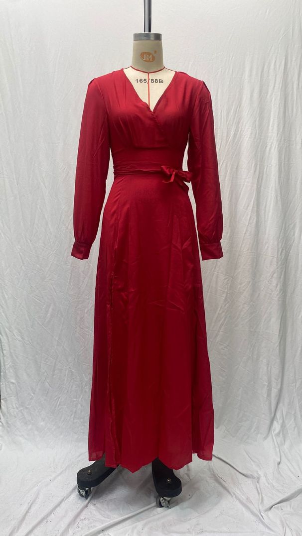 Sexy Deep V-Neck Evening Dress - Elegant Bodycon Party Gown_ecoleips.com