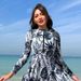 Muslim Swimsuit Leaf Pattern Long Sleeve Swimsuit Set European And American Style Women's Fashionable Swimwear One Piece Swimsuit For Adults_ecoleips.com