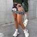 2025 Autumn New Casual Fashion Colorful Pattern Fringe Velvet Mini Skirt Women's Wear_ecoleips.com