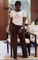 plus Size Women's Summer T-Shirt Short Sleeve Color Block round Neck Loose Fit Top for Straight Leg Pants Sports Suit_ecoleips.com