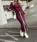 Women's Clothing New Autumn And Winter Fashion Long Sleeved Solid Color Split Two Piece Skirt Suit_ecoleips.com