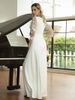 New Women's Mesh Long Sleeve Lace High Waist Slim Jumpsuit_ecoleips.com