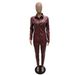 Women's Leather Jacket Suit Candy Color Cardigan Tracksuit Women's Clothing_ecoleips.com