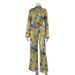 Women's Clothing Autumn And Winter New Fashion Satin Printed Long Sleeved Lace Up Two Piece High Waist Wide Leg Pants Suit_ecoleips.com