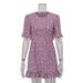 European And American Women's Clothing 2026 Summer Age-reducing Floral Short-sleeve Round-neck Sexy Backless Slimming_ecoleips.com