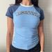 Short Sleeved T Shirt For Women Summer New Embroidery Korean Version Style Loose Slim Shoulder Short Tops For Women Ins Trend_ecoleips.com