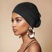 Women's Clothing Multi Color Hat Solid Color Pure Cotton Mercerized Cotton Bottom Hat Cotton Headscarf Elastic And Breathable_ecoleips.com