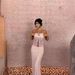 Women's Clothing Lace Hot Girl Holiday Style Perspective Sexy Rose Hollow Long Skirt Waist Suit_ecoleips.com