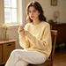 Women's Loose Knit Sweater round Neck Pullover Three Dimensional Floral Top European American Style Autumn Winter New Rolled Hem_ecoleips.com