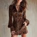 European And American Cross-border Foreign Trade Women's Clothing Independent Site 2025 New Leopard Print_ecoleips.com