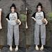 Women's Casual Outfit - Graphic Tee & Plaid Wide-Leg Pants Two-Piece Set Feather-Light Milk Silk Easy Coordination_ecoleips.com