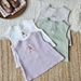 Little Alice Summer Sleeveless 100% Linen For Children, Thin Embroidered Boys And Girls Solid Color Top Vest_ecoleips.com