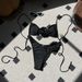 Women's Clothing Solid Color Rose Drawstring Split Swimsuit Bikini_ecoleips.com