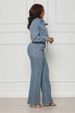 Women's Fashion 2026 New Long-sleeved Trousers Denim Women's Two-piece Set_ecoleips.com