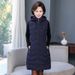 Mother's Autumn Winter Cotton Women's Mid-length Vest For And Elderly, Plus-size Middle-aged Vest, Outerwear, Sleeveless_ecoleips.com