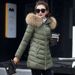 Winter Women’s Hooded Parka With Detachable Faux Fur Trim – Slim Fit Long Coat (M-3XL) – Elegant & Warm_ecoleips.com