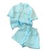 Women's Summer 2026 New Sweet Stand Collar Half-Zip Fashionable Casual Shorts Two-Piece Sports Set_ecoleips.com