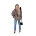 Women's Clothing Long Sleeved Shirt Autumn New Leopard Print Loose Long Sleeved Shirt_ecoleips.com