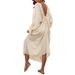 2025 New Women's Home Skirt Round Neck Deep V-Back Bareback Bikini Top Cover_ecoleips.com