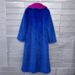Luxury Faux Fur Long Coat Women's Winter Trench Jacket With Notched Collar & Street Style_ecoleips.com