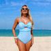 Voya 2026 Popular Foreign Trade One-piece Swimsuit Women, Sexy Bikini For Hot Springs, Tummy-concealing And Slimming Swimwear_ecoleips.com