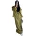 2025 Summer New Fashion Design Lace-Up Shirt High-Waisted Skirt Casual Set For Women_ecoleips.com