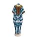 Women's Ethnic Retro Printed Robe Dress with Rhinestones plus Size European American African Style 2025 Cross Border_ecoleips.com