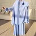 Middle Eastern Women's Two-Piece Robe Set With Headscarf And Bell Sleeves Loose Solid Color Long Dress Turkey_ecoleips.com