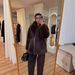Women’s Belted Faux Fur Coat – Oversized Lapel Jacket With Russian-Style Collar (S/M/L, Coffee/Grey/Beige/Black)_ecoleips.com