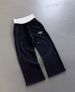 Trendy plus Size Printed Letter Casual Loose Fitting Long Pants Black Women's Clothing Bottoms_ecoleips.com