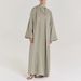 Women's Clothing V Neck Long Sleeved Long Sleeve V-Neck Maxi Cardigan – Oversized Knit Cover-Up For Women (S-XL, Elegant & Cozy Autumn Wear)_ecoleips.com